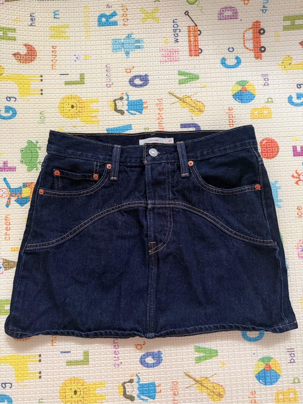 Levi’s Icon Skirt Denim Mini Dark Indigo